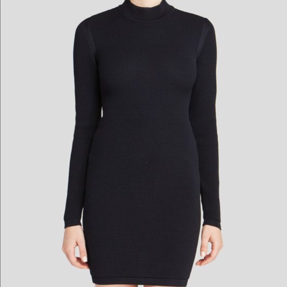 NWOT 1 by O’2nd Honeycomb Mock Neck Sweater dress